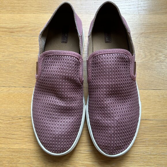 OLUKAI Pehuea Slip On Comfort Beach Shoes Sneaker Pink Sz 9 - Picture 3 of 6